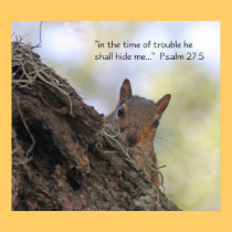 Psalm 27:5 Scripture Poster posters
