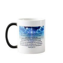 Psalm 28:7-9 coffee mugs
