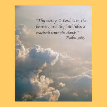 Psalm 36:5 posters