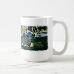 Psalm 42:1 and Deer White Border Mugs