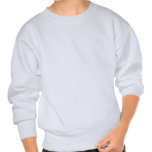 Psalm 42:1 and Deer White Border Pull Over Sweatshirts