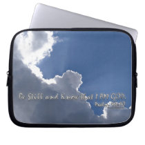 Psalm 46:10 laptop sleeves