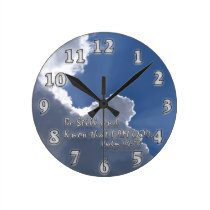 Psalm 46:10 wall clocks