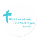 Psalm 56: When I am Afraid I Will Trust in You stickers by Parable Psalm 56: When I am Afraid I Will Trust in You stickers