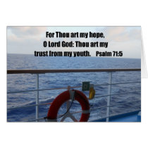 Psalm 71:5 cards