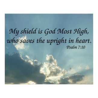 Psalm 7:10 print