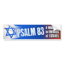 PSALM 83 BUMPER STICKERS
