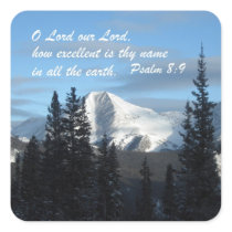 Psalm 8:9 sticker