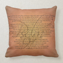 Psalm 91 Bible Verse Throw Pillows