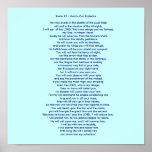 Psalm 91 - God Is Our Protector Posters