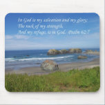 Psalm Rock of my Strength Mouse Pad mousepads