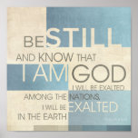 Psalm Scripture Collage II Print