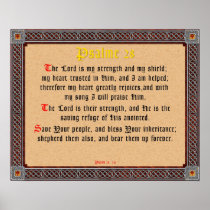 Psalme 28 print
