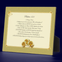 Psalms 121 Plaque plaques