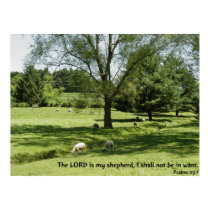 Psalms 23:1 posters by jonhostetler Psalms 23:1 posters