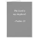 PSALMS 23 Bible Verse cards
