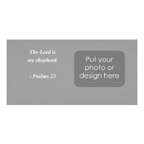 PSALMS 23 Bible Verse Photo Card