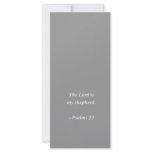 PSALMS 23 Bible Verse Full Color Rack Card