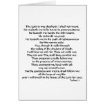 Psalms 23 card