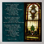 Psalms 23 poster