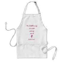 Psalms 28: The Lord is My Strength and Shield aprons