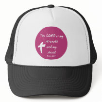 Psalms 28: The Lord is My Strength and Shield Mesh Hat