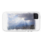 Psalms 34:4 on light case for the iPhone 4