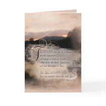 Psalms Bible Verse Encouragement Gifts cards