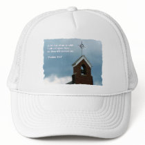 Psalms Bible Verse Steeple Christian Hat