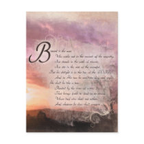 Psalms & Sunsets Bible Verse Encouragements postcards