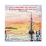 'Psalms &amp; Watercolours' Magnet
