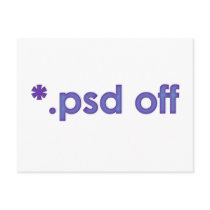 psd off postcards