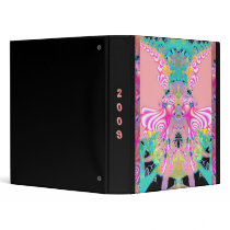 Pshychedelic Patterns binders by shh_dont_tell_cards Pshychedelic Patterns binders