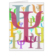 Psi Greeting Card