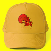 Psi Squirrel Hat hats