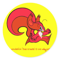 Psi Squirrel Sticker 1