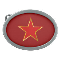 PSO Star Emblem belt buckle