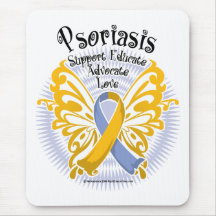 Psoriasis Butterfly 3 Mouse Pads