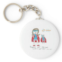 "Psoriasis can't stop me" keychains
