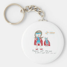 "Psoriasis can't stop me" Keychains