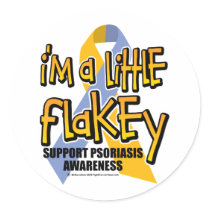 Psoriasis: I'm A Little Flakey stickers