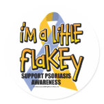 Psoriasis: I'm A Little Flakey Stickers