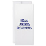 Psoriasis...Not Cooties Rack Card Template