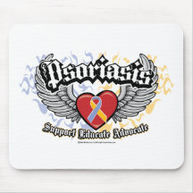 Psoriasis Wings Mouse Pad
