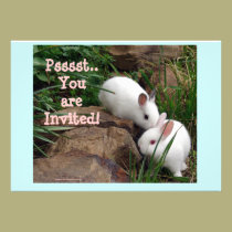 Psst, you are invited! invitations