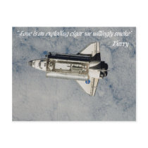 PST Card, "Love...exploding cigar we...smoke" Postcards
