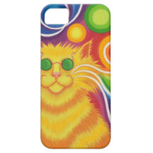 Psy-cat-delic iPhone 5 case