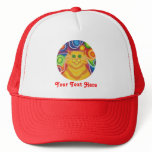 Psy-cat-delic 'Your Text' trucker hat
