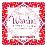 PsyBatik & Lace Invitation