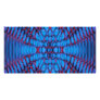 psyblue fractal personalized photo card